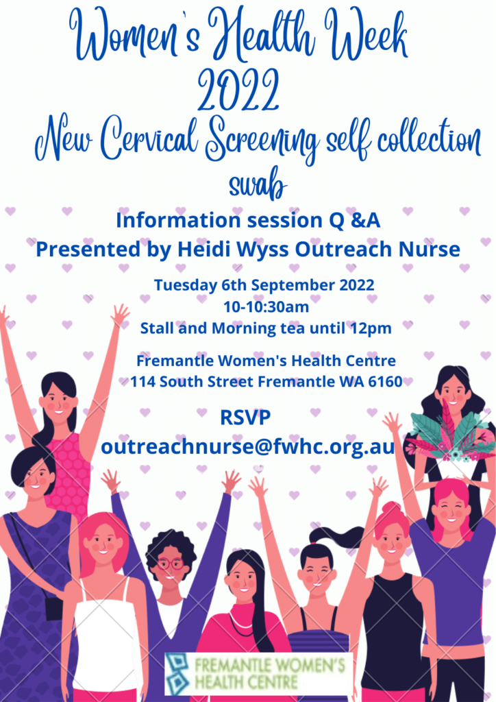 Women’s Health Week Q&A Session and Morning Tea Fremantle Women's